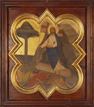 La resurrección de Cristo de Taddeo Gaddi